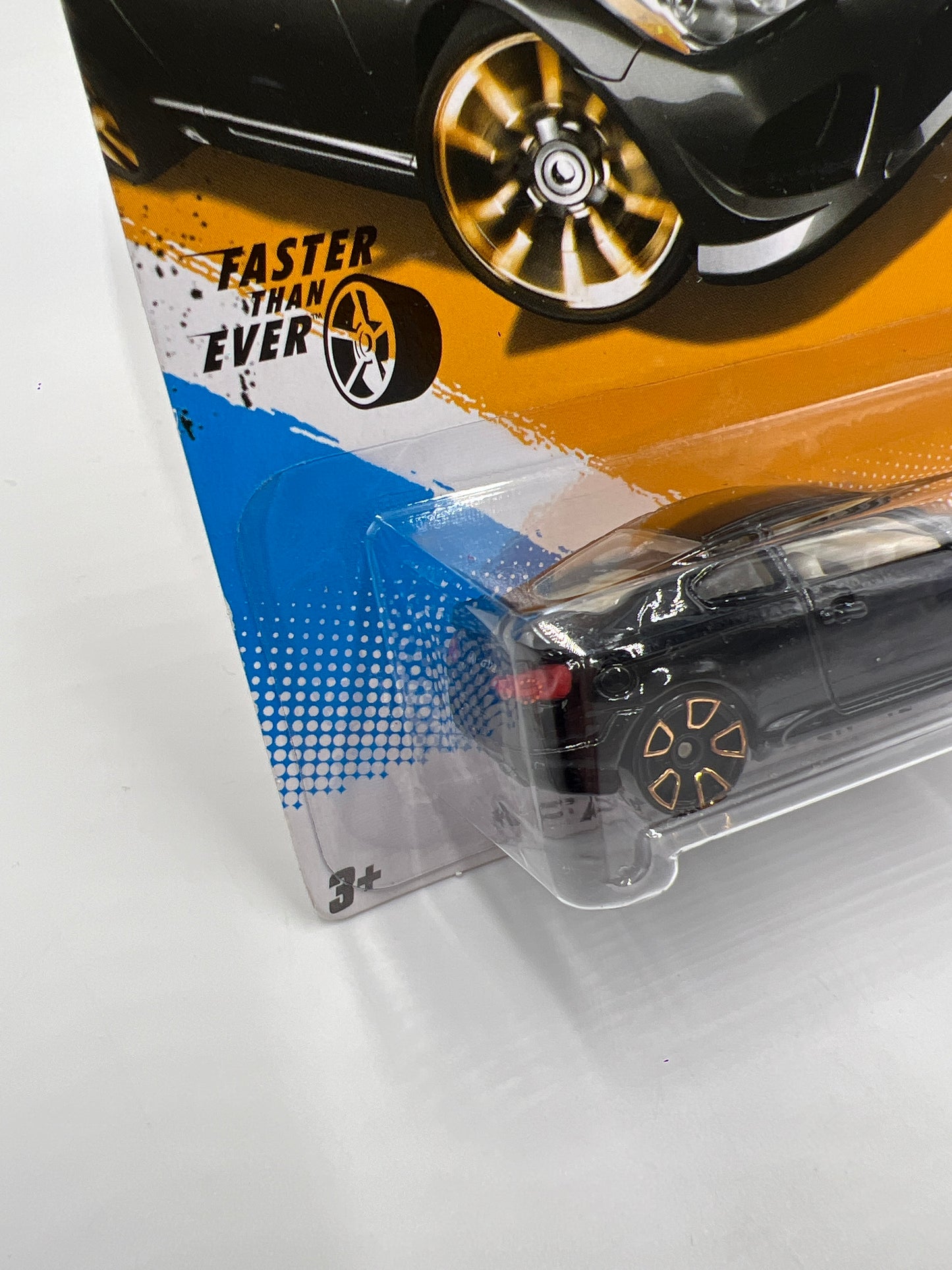 2012 Hot Wheels Faster Than Ever #94 Infiniti G37 Black FTE2 W/Protector
