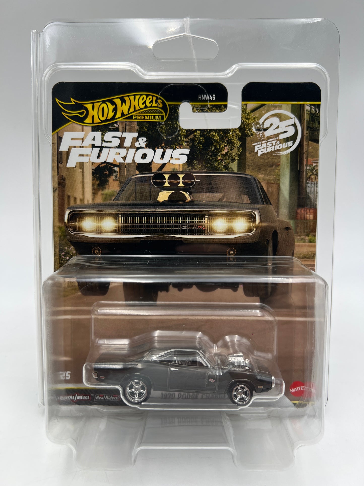 2026 Hot Wheels Premium Fast & Furious #1 CHASE 1970 Dodge Charger R/T Black W/Protector