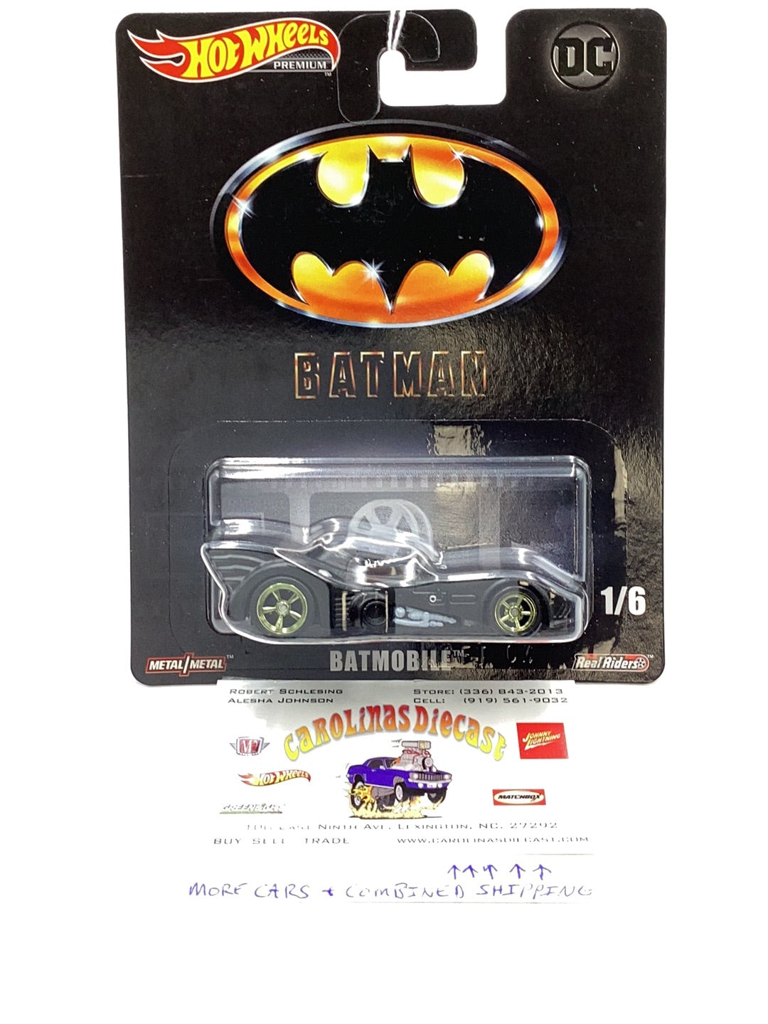 Hot wheels Batman Batmobile #1 272C