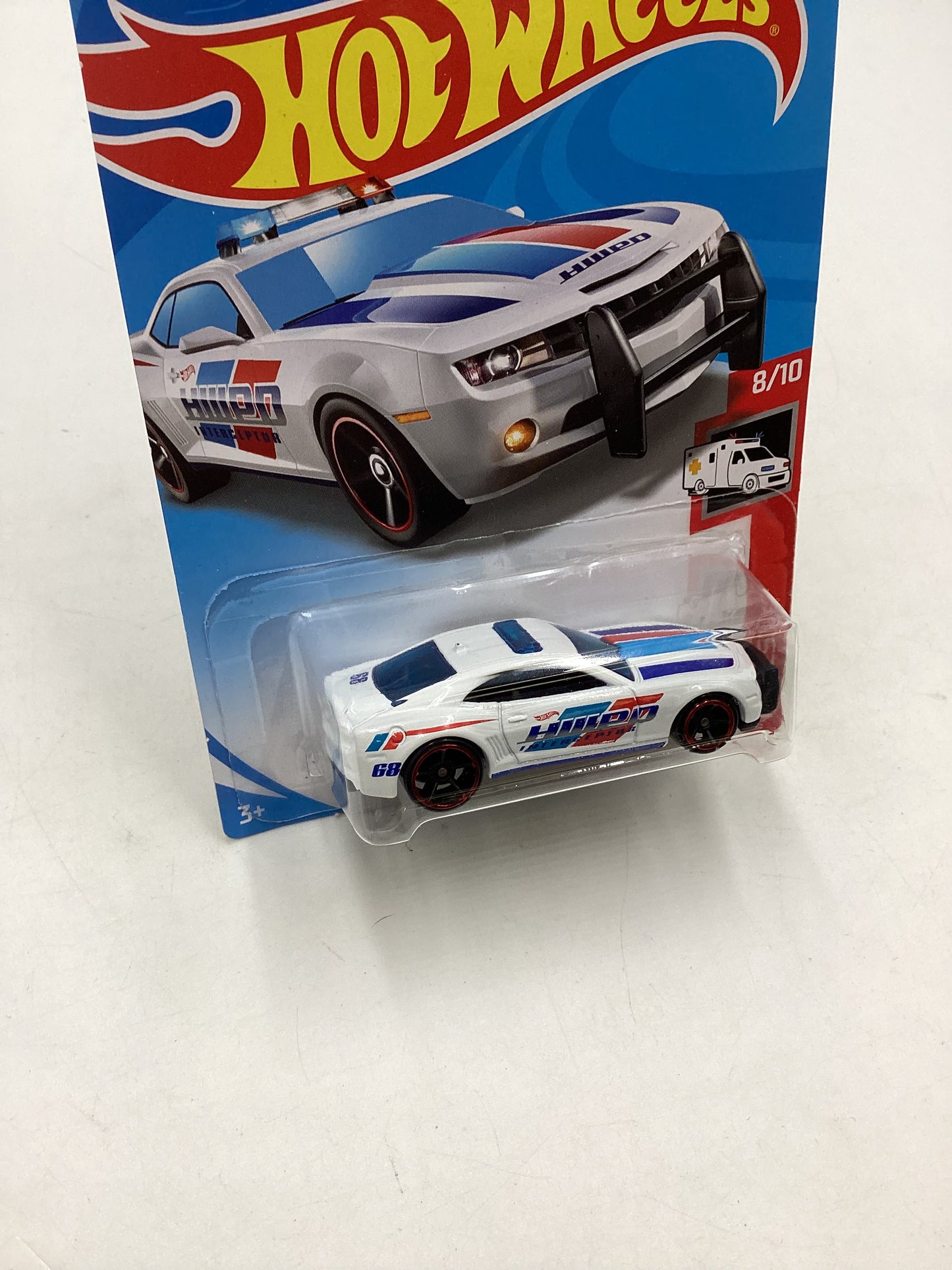 2019 Hot Wheels #99 10 Camaro SS white 2H