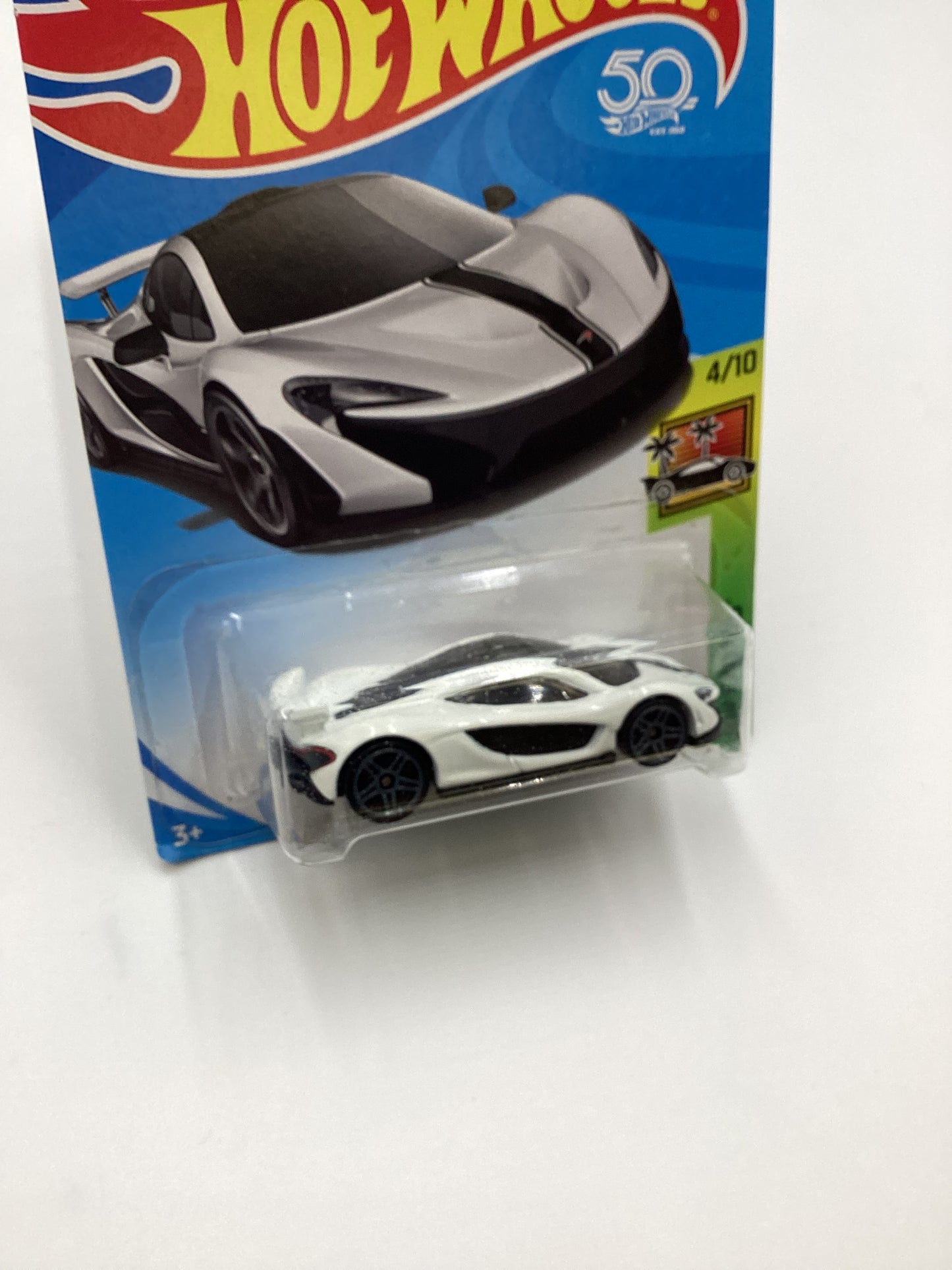 2018 Hot Wheels #170 McLaren P1 White 102i