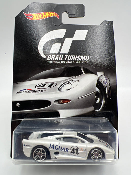 Hot Wheels Gran Turismo #2 Jaguar XJ220 White 160M