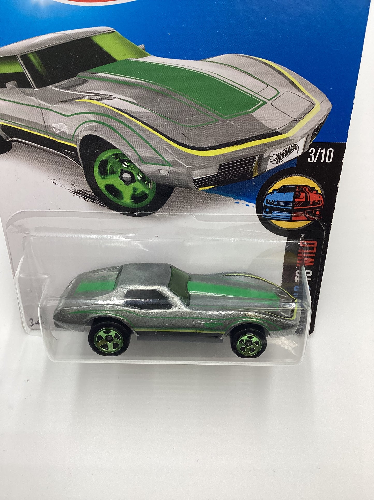 2016 Hot Wheels Corvette Stingray Walmart Exclusive Zamac #58