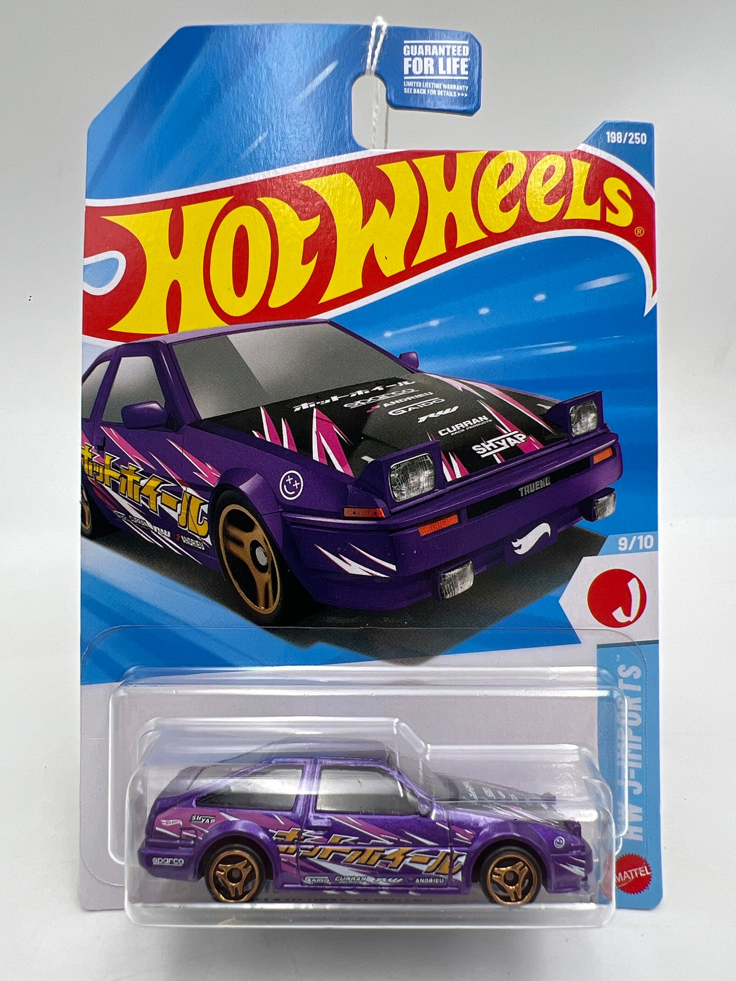 2026 Hot Wheels K Case #198 Toyota AE86 Sprinter Trueno Purple