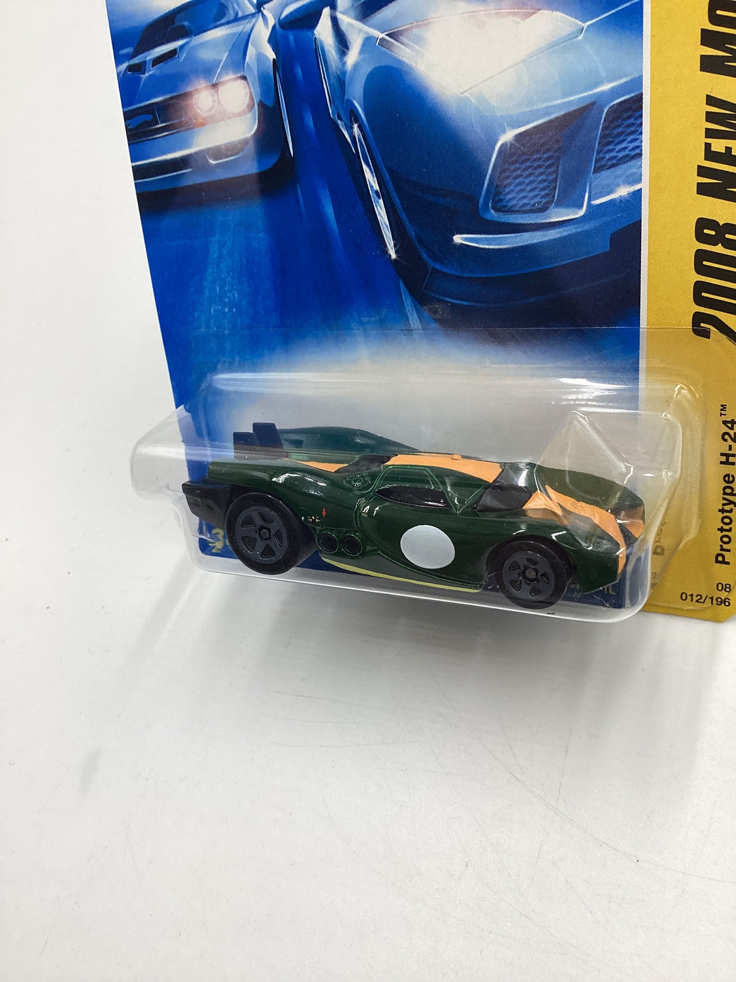 2008 Hot Wheels New Models #12 Prototype H-24 Green AA4