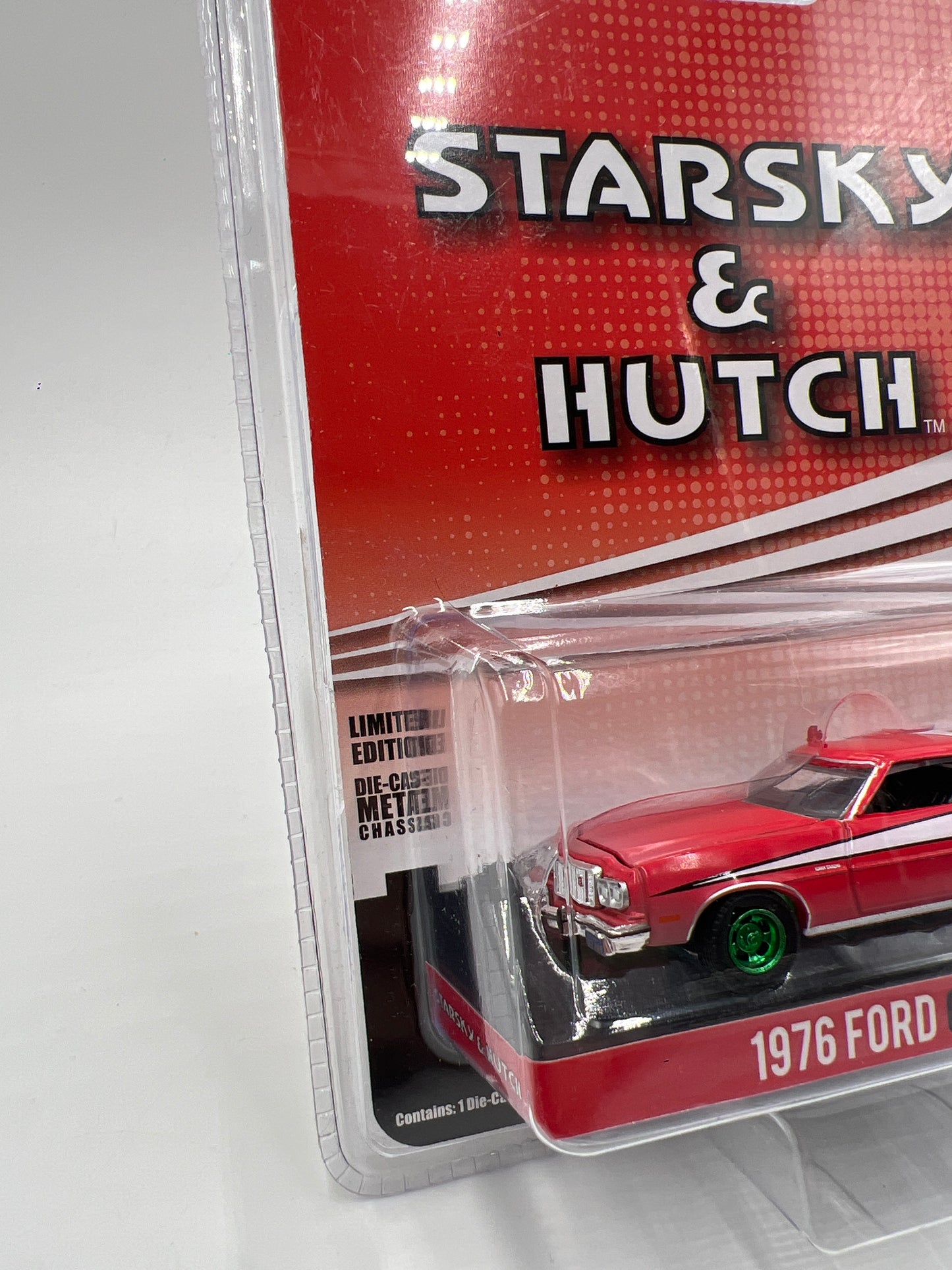 Greenlight Hollywood Starsky & Hutch CHASE 1976 Ford Gran Torino Red