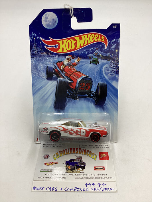 Hot wheels Holiday Hot Rods 4/8 70 Dodge Charger R/T 155D