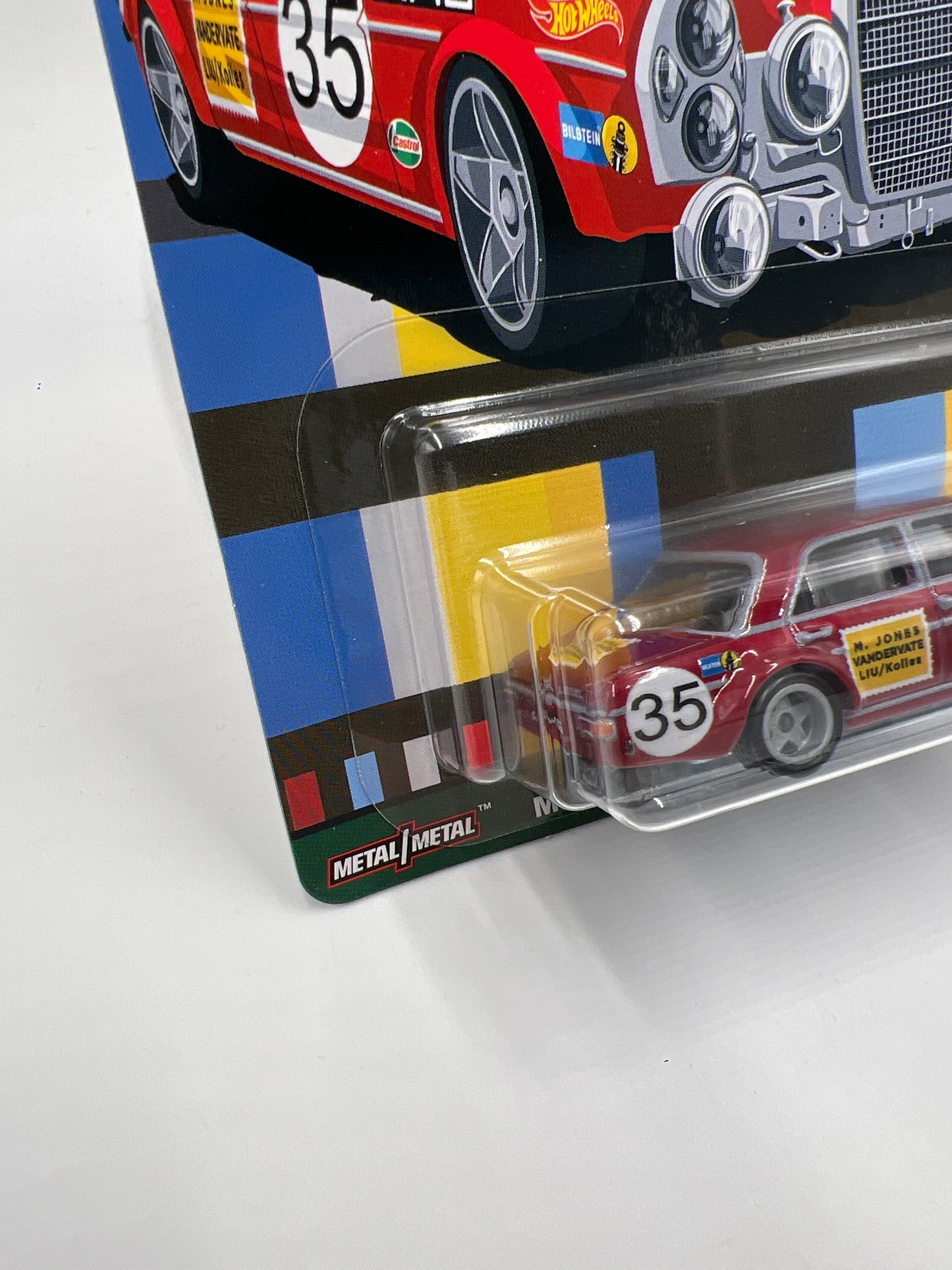 2021 Hot Wheels Car Culture Deutschland Design #4 Mercedes-Benz 300 SEL 6.8 AMG Red 257D