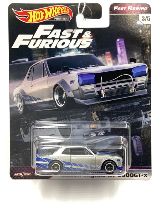 Hot Wheels fast and furious Fast Rewind #3 Nissan Skyline HT 2000GT-X 3/5 246D