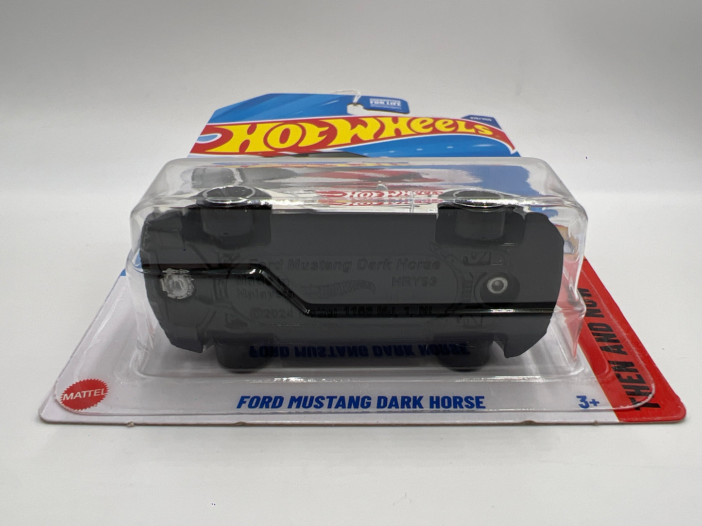 2025 Hot Wheels L Case Then And Now #219 Ford Mustang Dark Horse White 21C