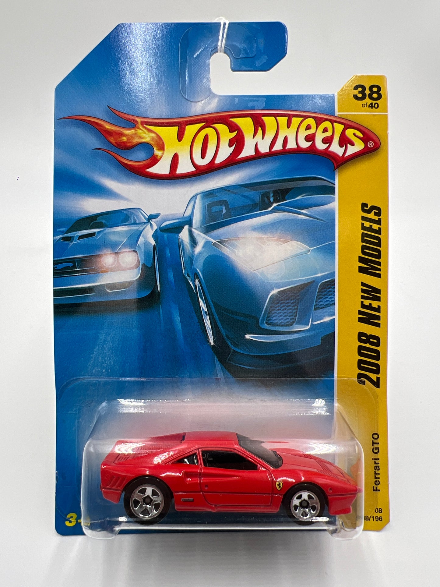 2008 Hot Wheels New Models #038 Ferrari GTO Red SR