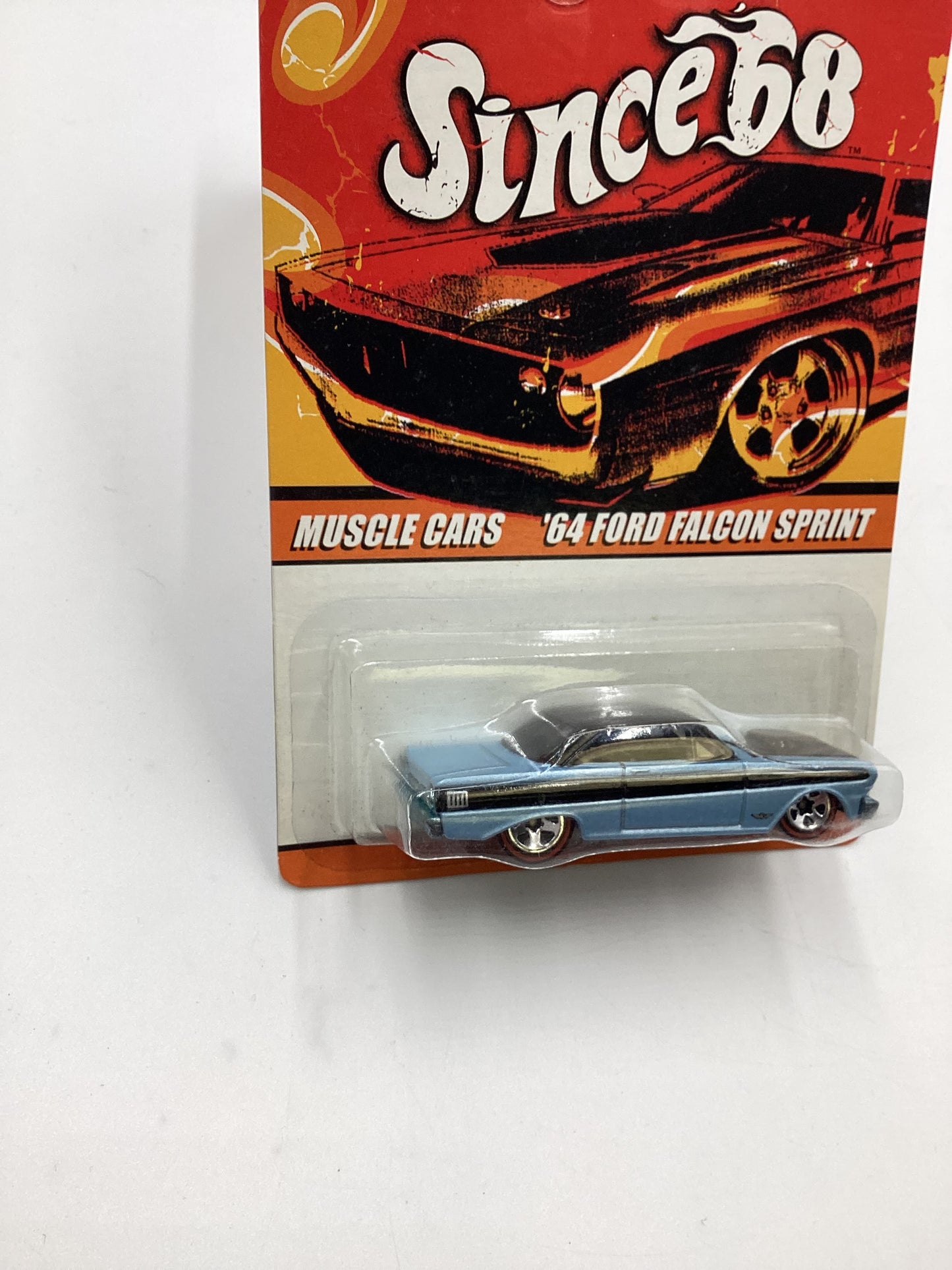 Hot Wheels Since 68 40th Anniversary #10 64 Ford Falcon Sprint Light Blue SR