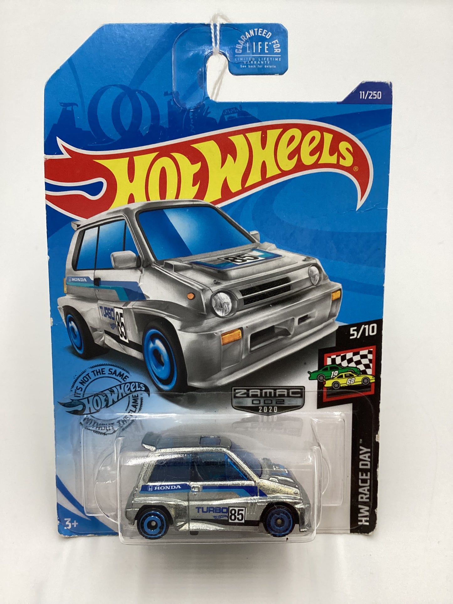 2020 Hot Wheels Zamac 002 #11 85 Honda City Turbo II Bad Card 143C