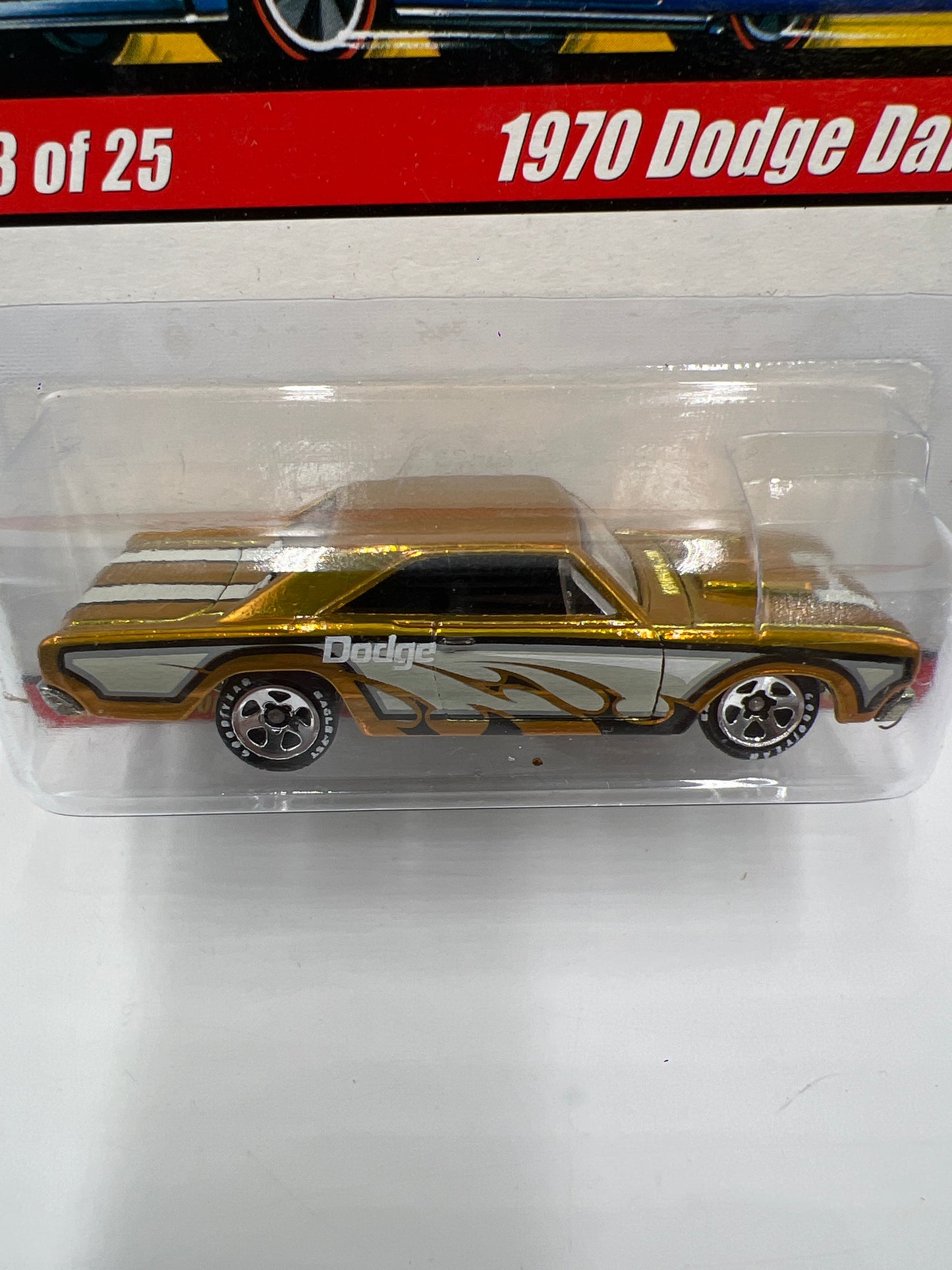 Hot Wheels Classics Series 1 #3 1970 Dodge Dart Gold