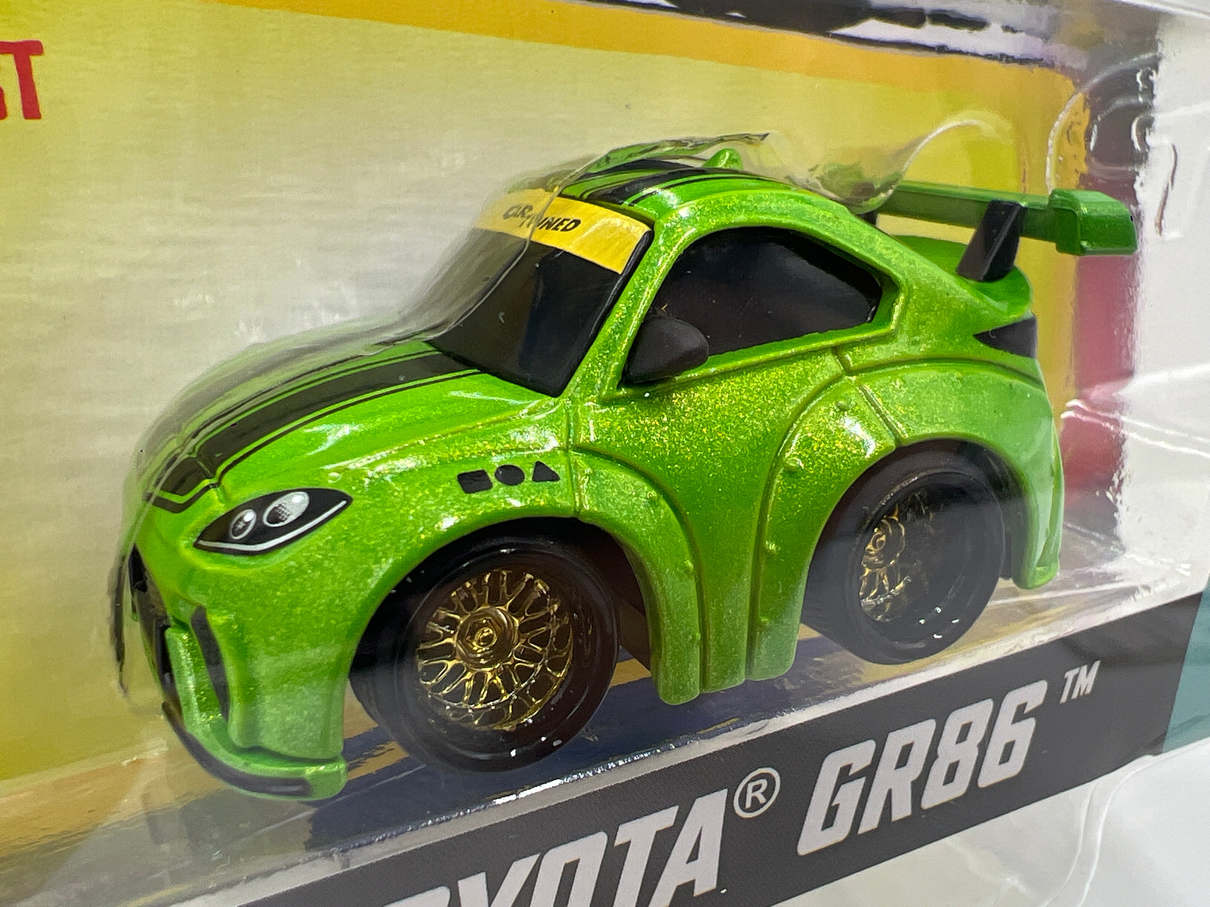 2025 MGA Car Tuned JDM Series 3 #1 22 Toyota GR86 Green 182A
