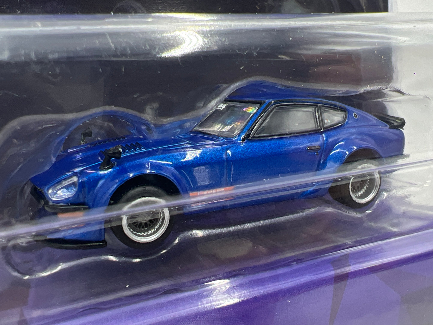 Tarmac Works Mijo Exclusives Nissan Fairlady Z S30 Widebody Jonsibal Designworks Blue