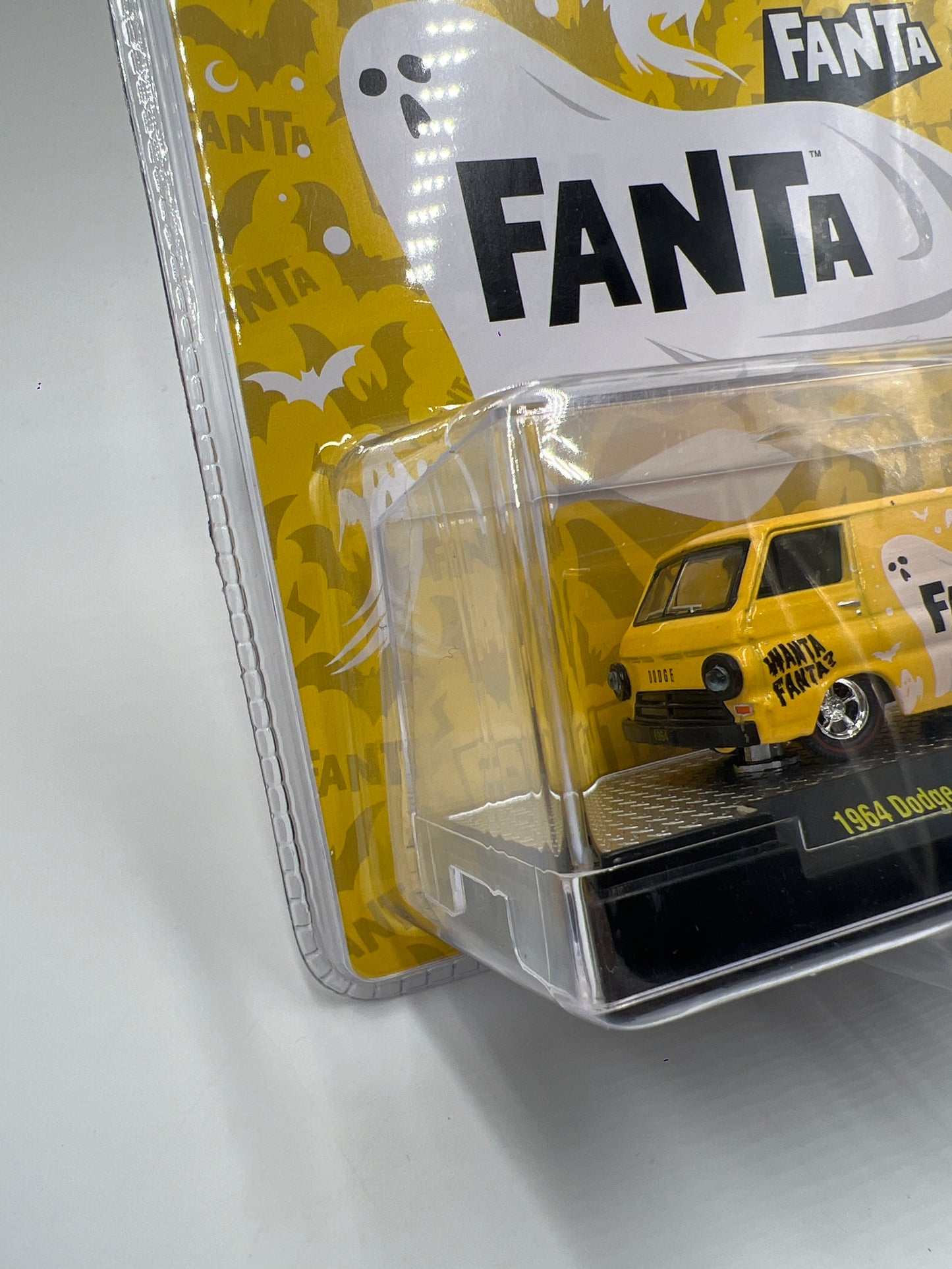 2025 M2 Machines Fanta 1964 Dodge A100 Panel Van Yellow A63 197A