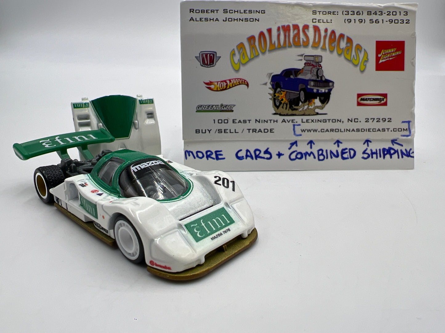 Hot Wheels Team Transport Premium Mazda 787B White Loose