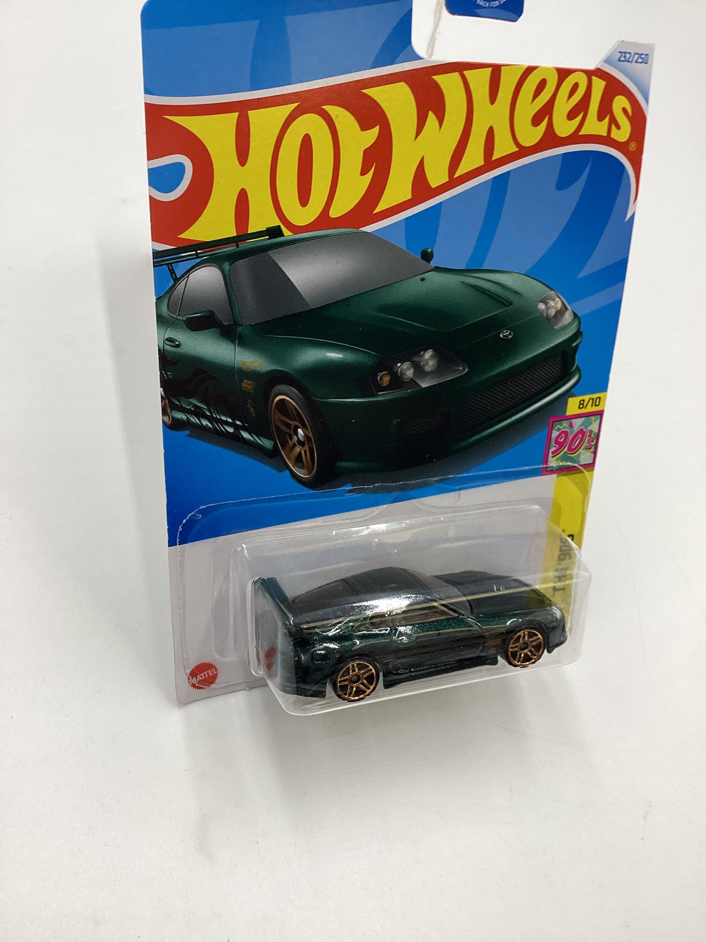 2024 Hot Wheels Q Case #232 Toyota Supra Green