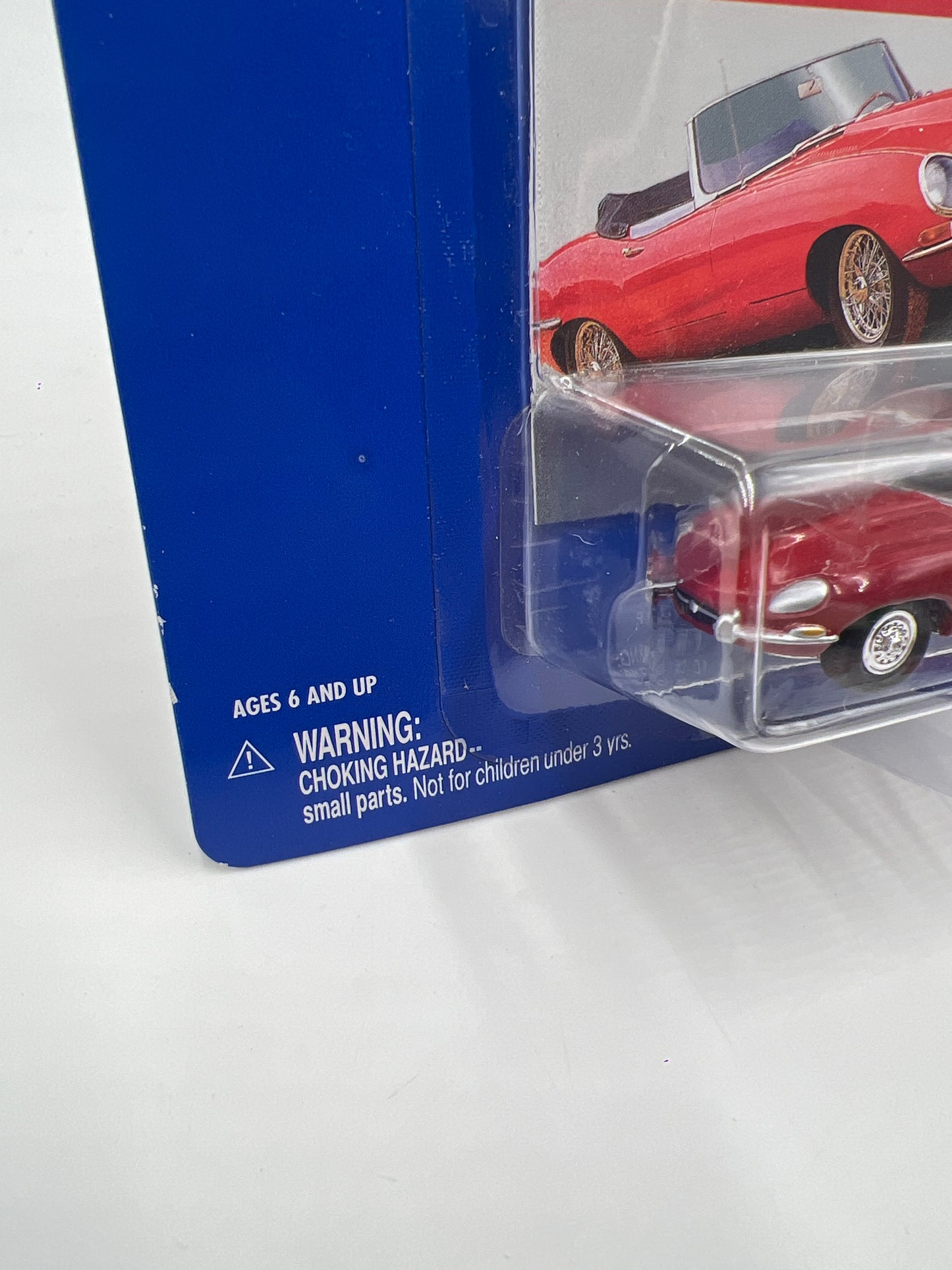 Johnny Lightning British Invasion 1962 Jaguar E-Type Roadster Red 218G