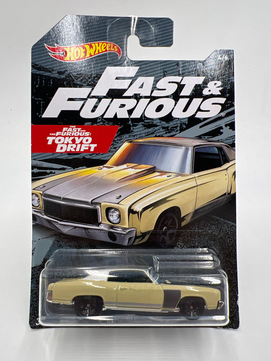 Hot Wheels Fast and Furious Tokyo Drift #4 70 Monte Carlo 73B