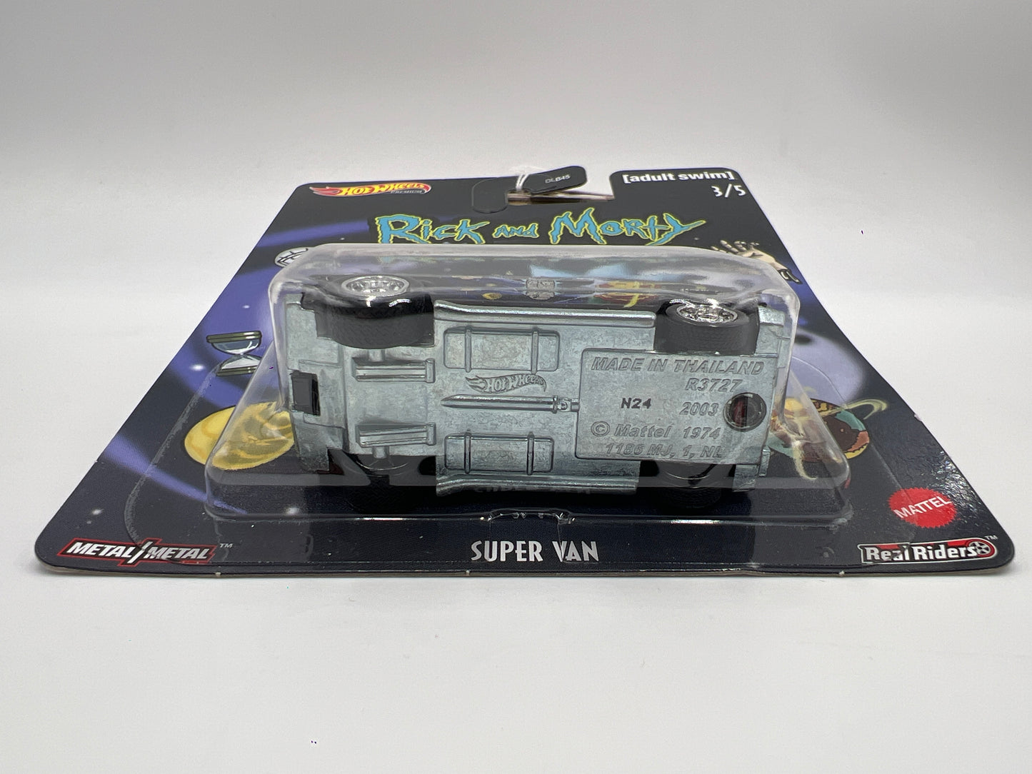 Hot Wheels Pop Culture Premium Rick And Morty #3 Super Van Black 269F