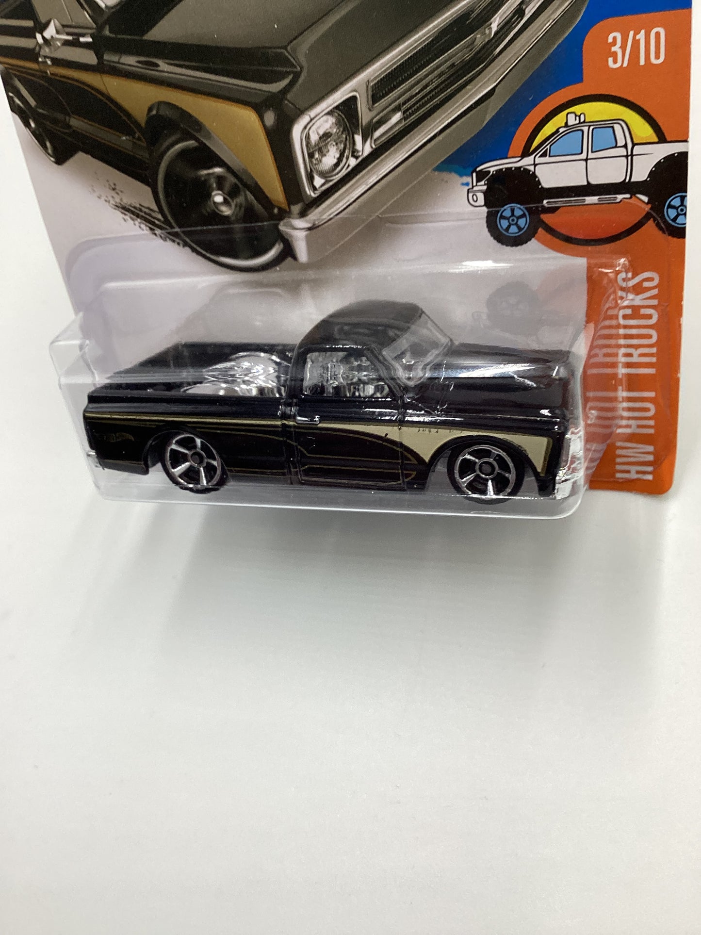 2016 Hot Wheels #143 67 Chevy C10 Black 13D