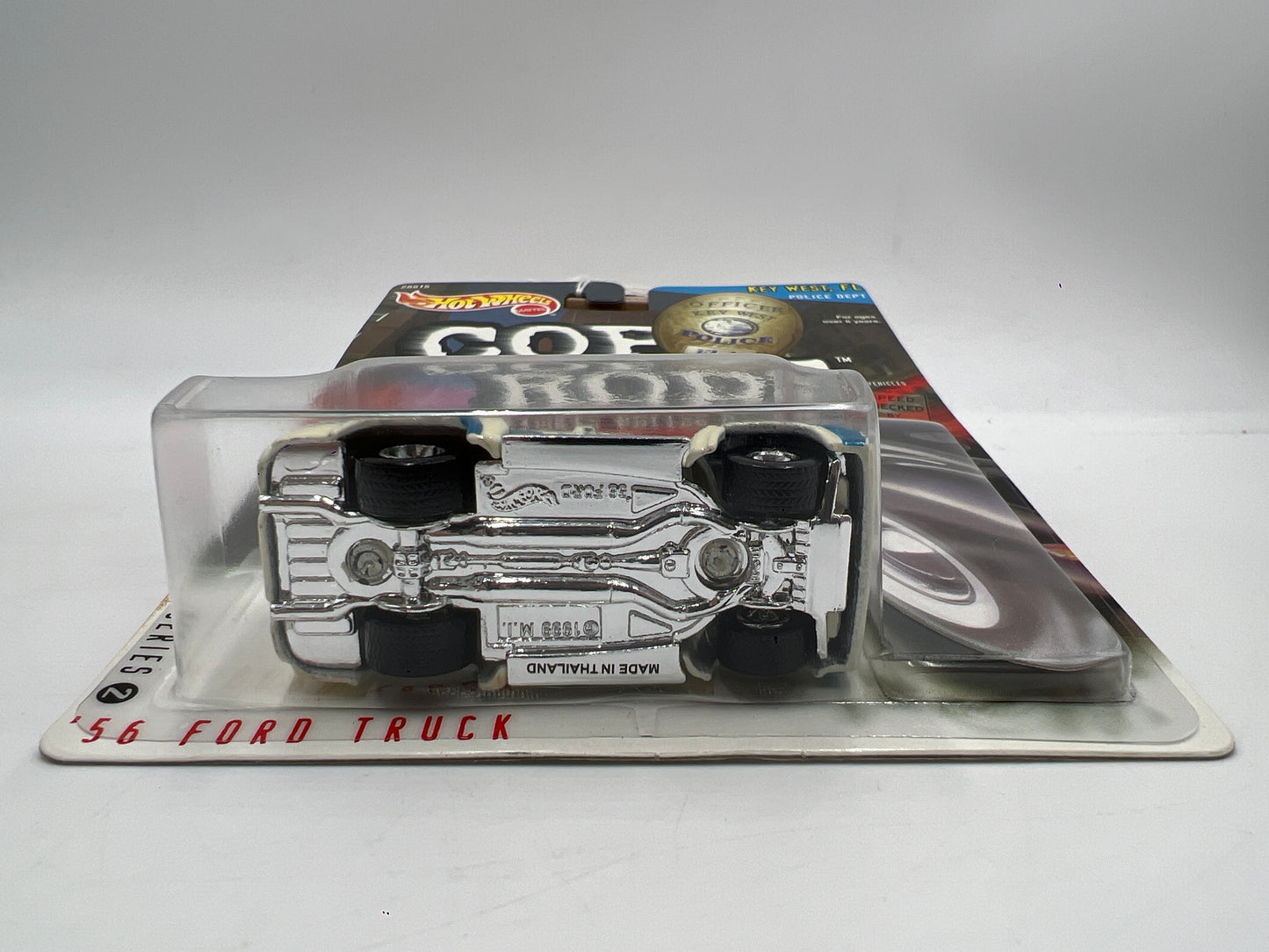 Hot Wheels Cop Rods Series 2 Key West FL 56 Ford Truck W/Real Riders