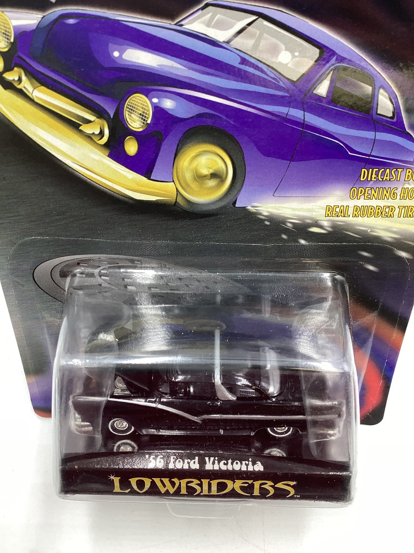 Racing Champions Lowriders 56 Ford Victoria HTF Black Version