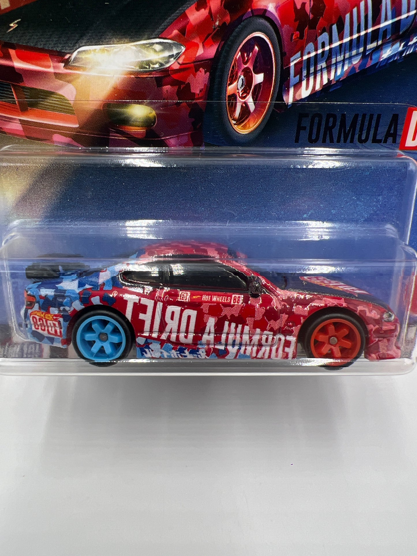 Hot Wheels Premium Boulevard #7 Nissan Silvia S15 Formula Drift W/Protector