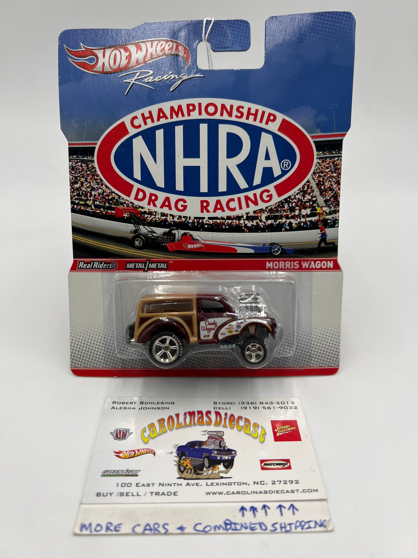 Hot Wheels Racing Premium NHRA Drag Racing Morris Wagon Candy Wagon 243D