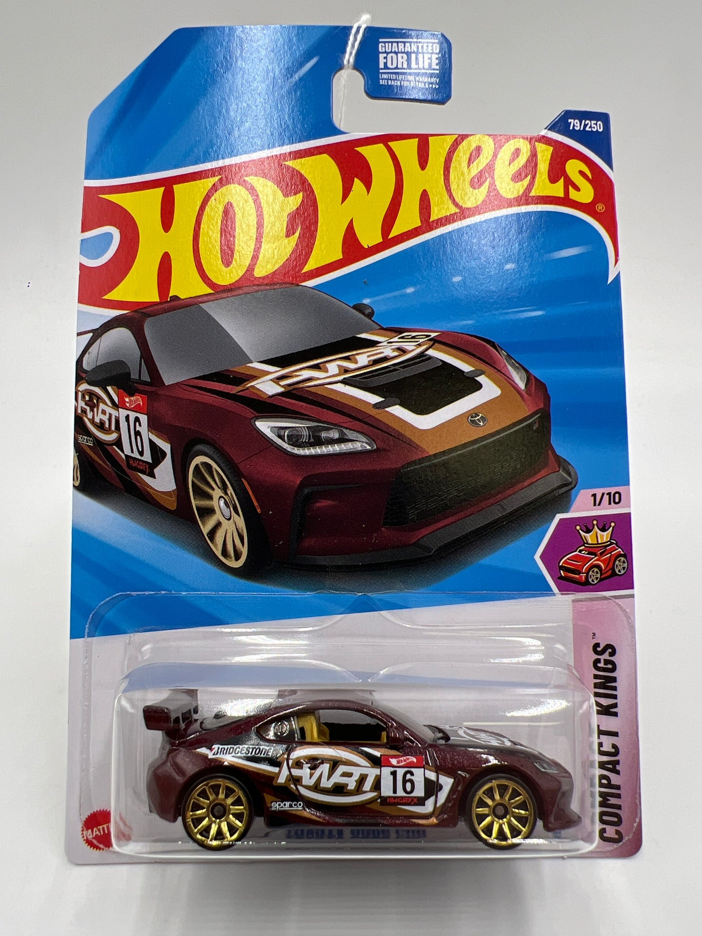 2025 Hot Wheels J Case Compact Kings #79 Toyota GR86 Cup Brown 94C
