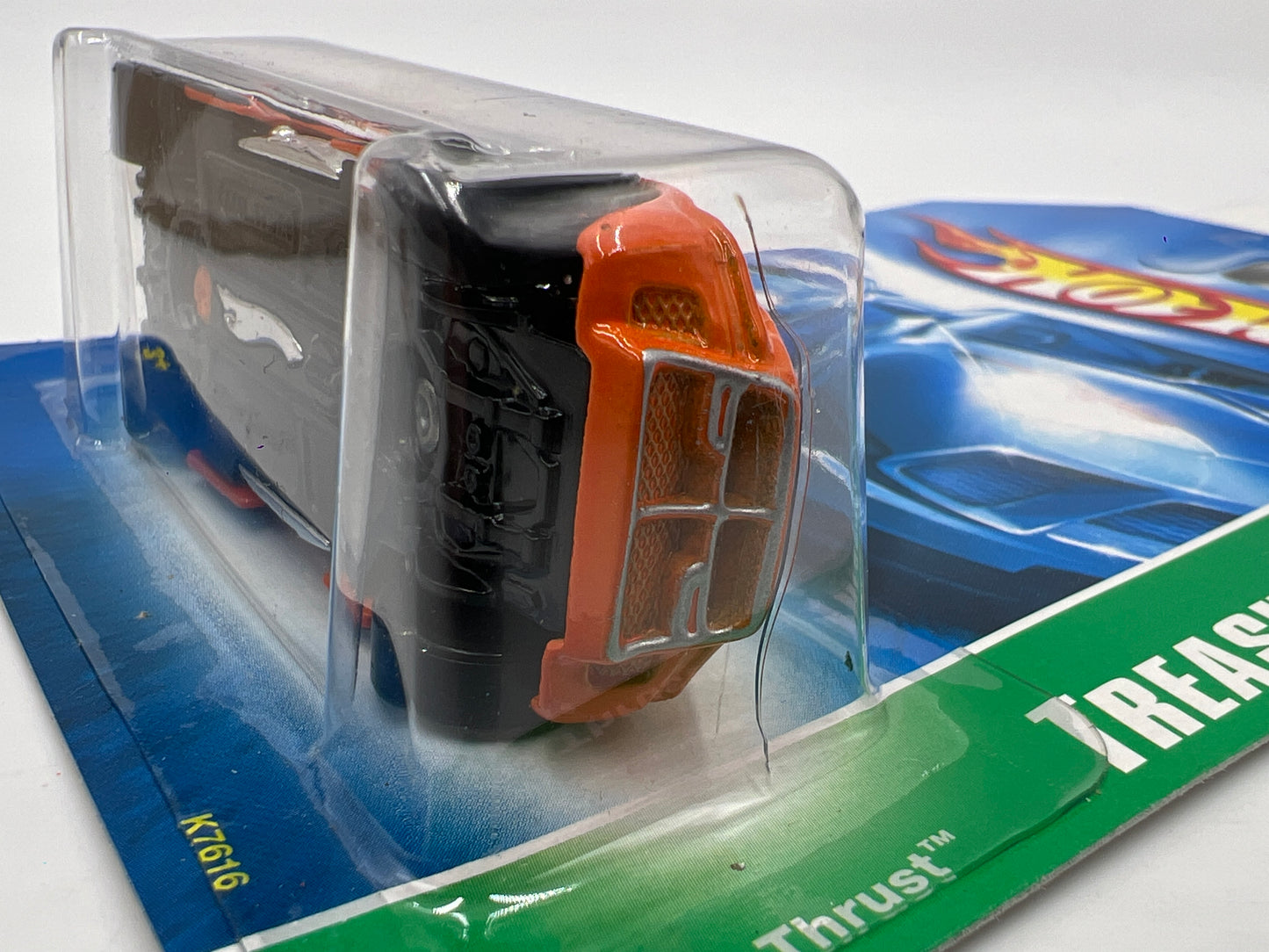 2007 Hot Wheels Treasure Hunt #125 Mega Thrust Orange 277C