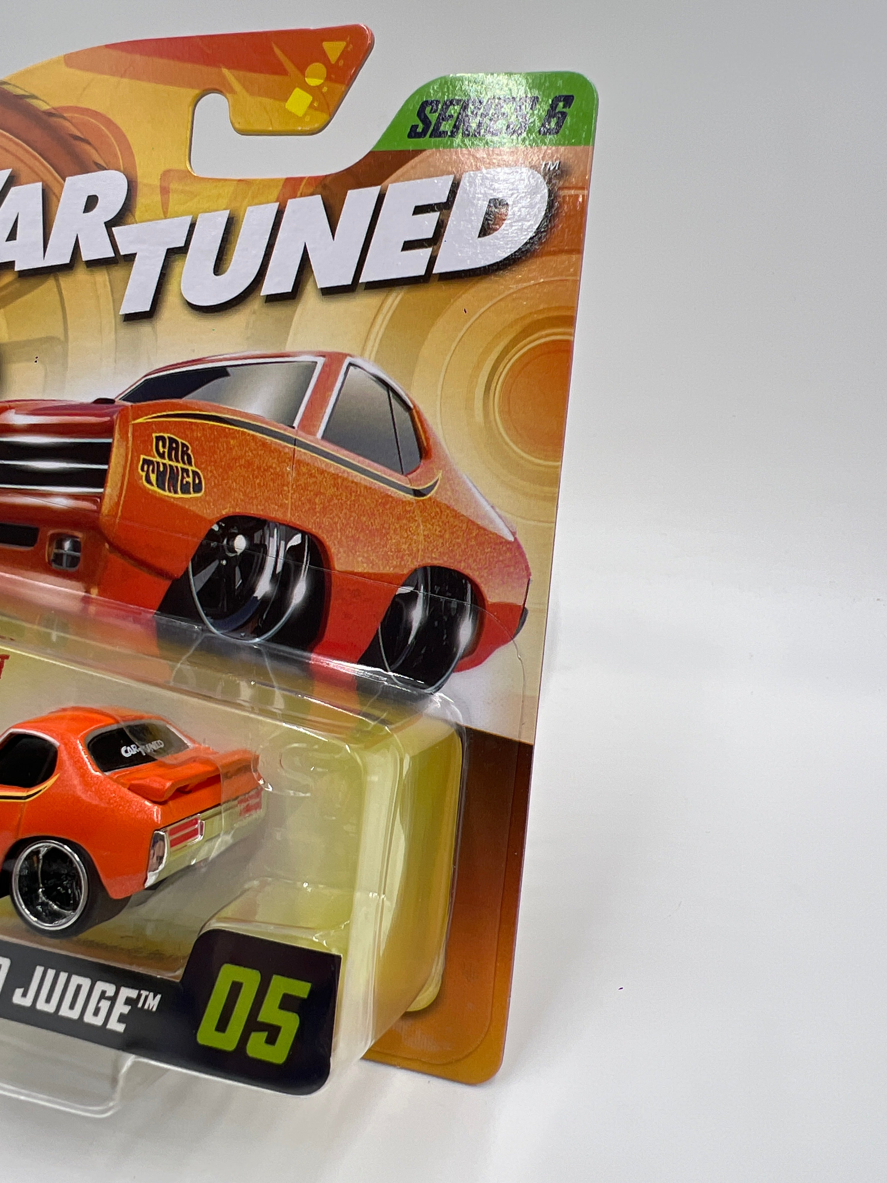 MGA Car Tuned Series 6 #5 69 Pontiac GTO Judge Orange 179A