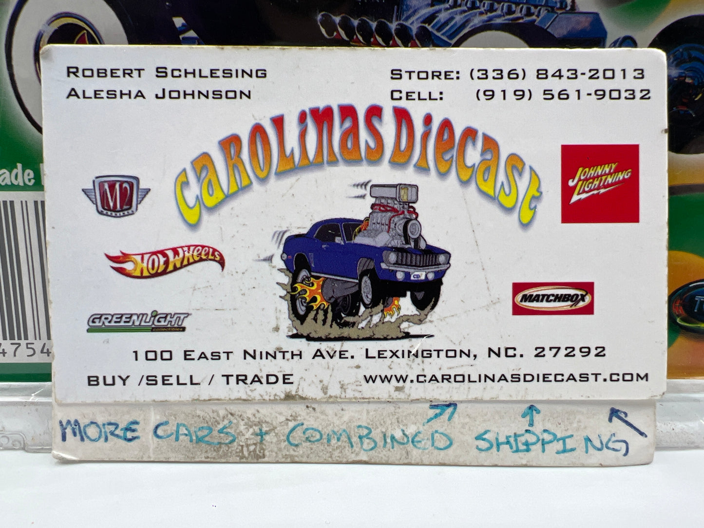 Toy Zone Tom Daniel Rad Ratz Bad Medicine Black 1/43 Scale