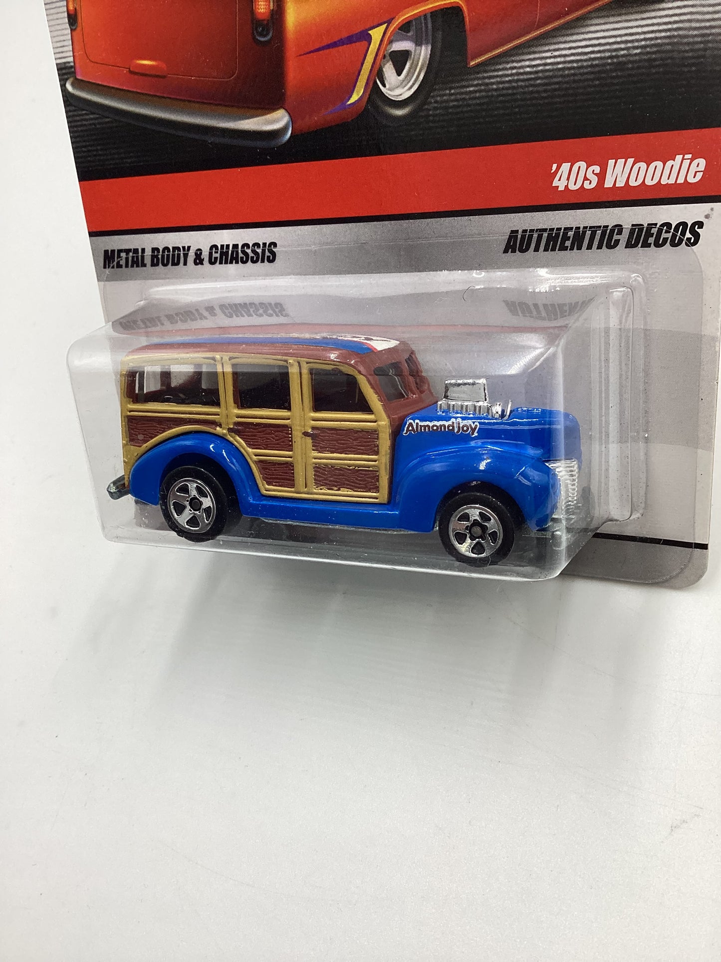 Hot Wheels Delivery Almond Joy 40 Woodie Blue (SR