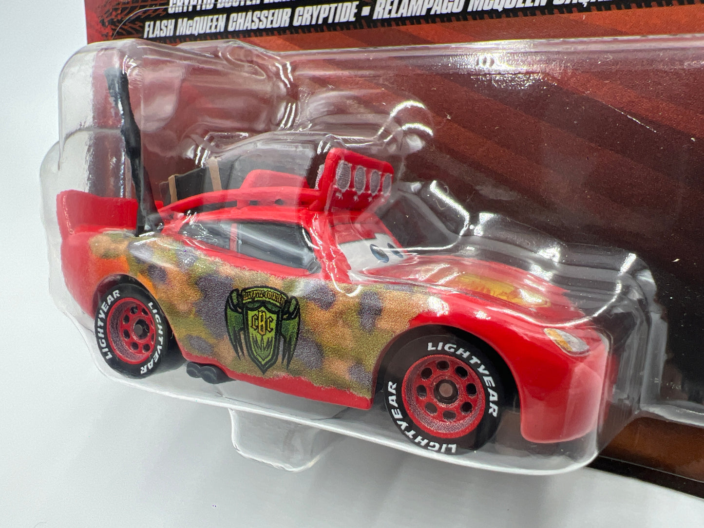 2025 Disney Pixar Cars On The Road Cryptid Buster Lightning McQueen 138B