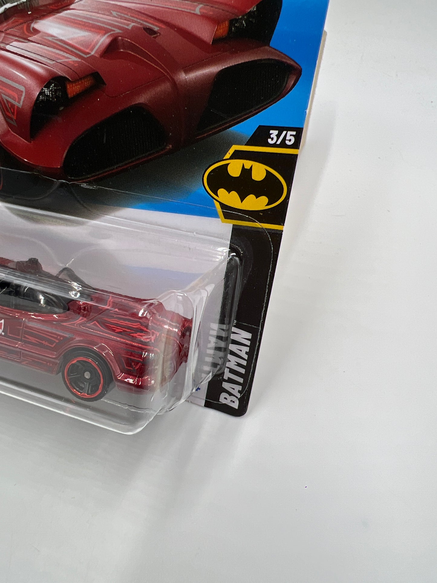 2025 Hot Wheels P Case Batman #103 TV Series Batmobile Red 117C