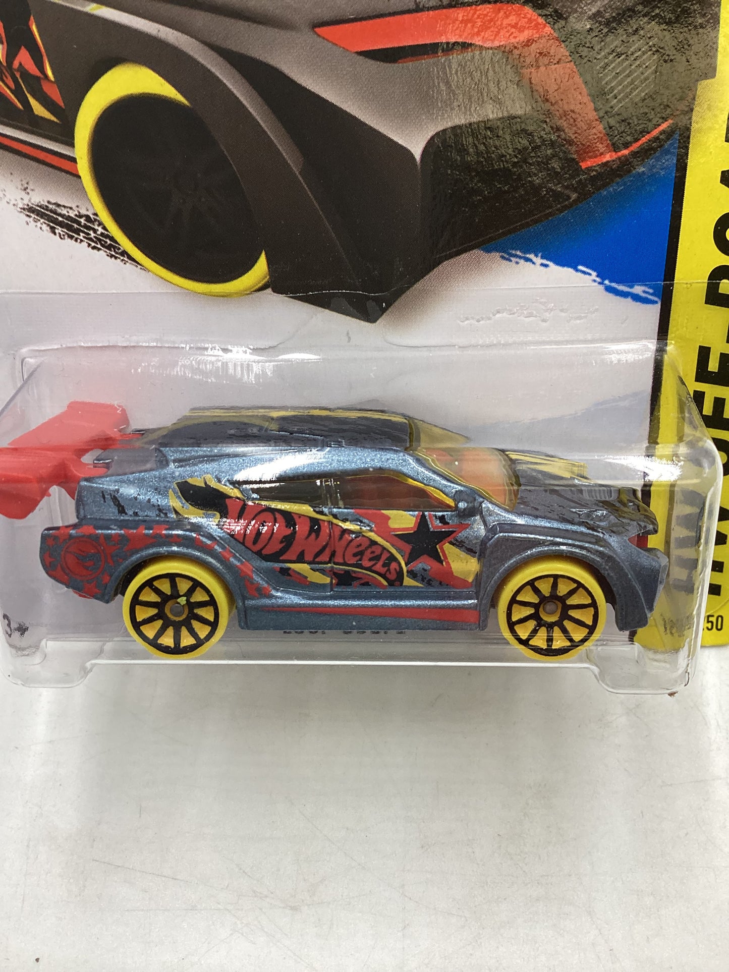 2014 Hot Wheels Treasure Hunt #121 Loop Coupe Gray 275G