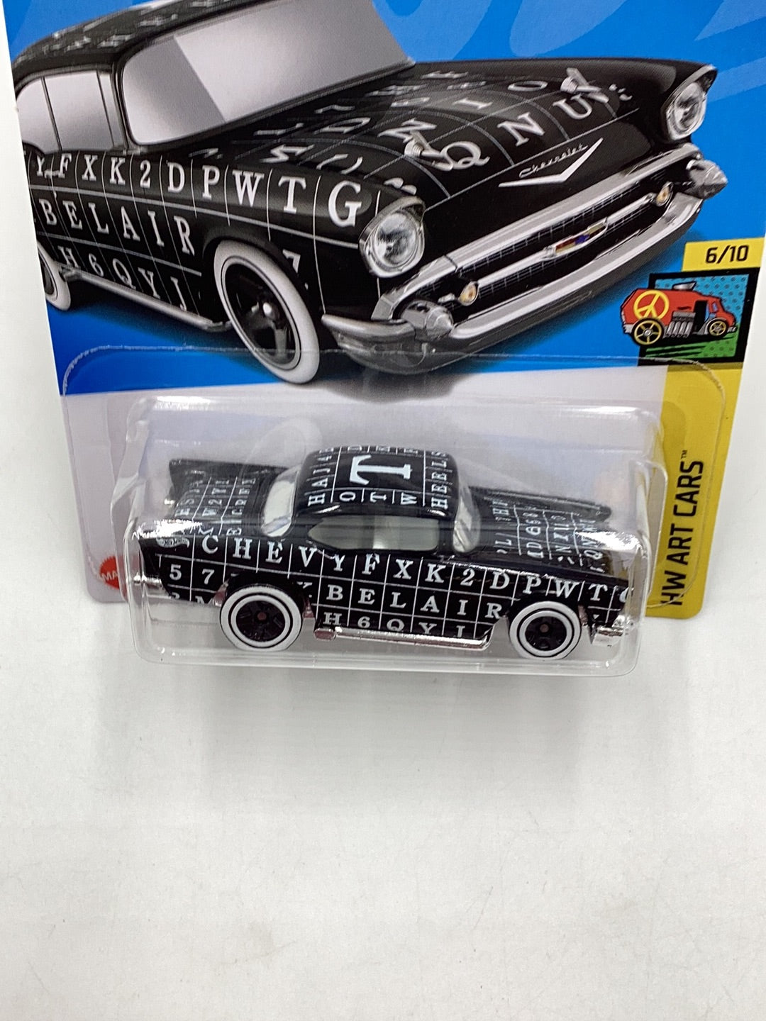 2024 Hot Wheels E Case #121 57 Chevy 18i