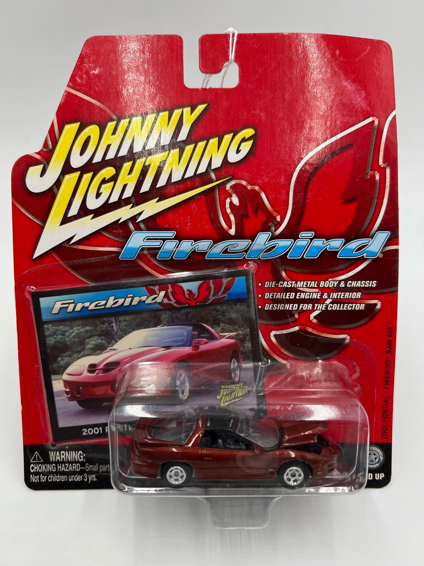 Johnny Lightning Firebird Release 2 2001 Pontiac Firebird Ram Air Red