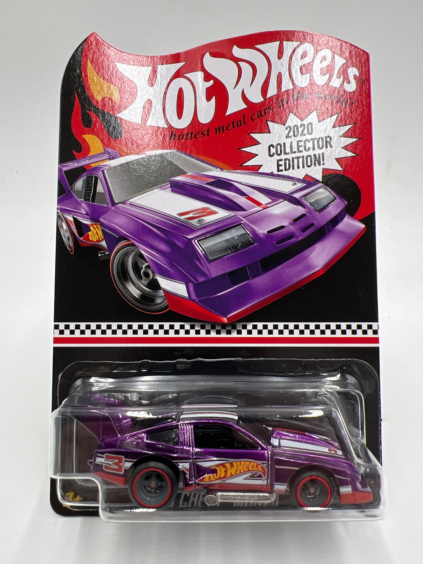 2020 Hot Wheels RLC Collectors Edition Kroger Mail-In #3 76 Chevy Monza Purple W/Protector