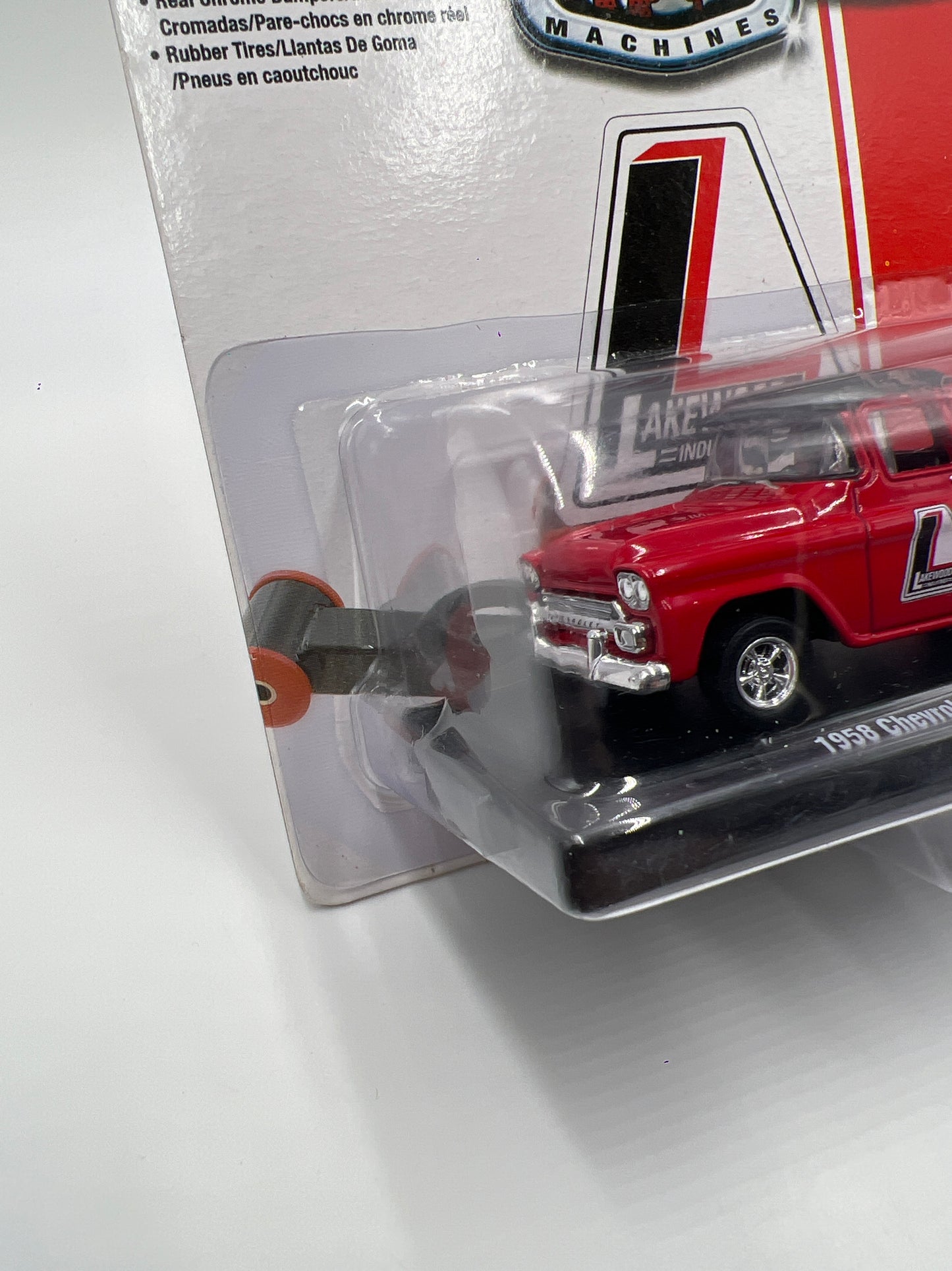 M2 Machines Auto-Drivers 1958 Chevrolet Apache Stepside Red Lakewood Industries R54 192G