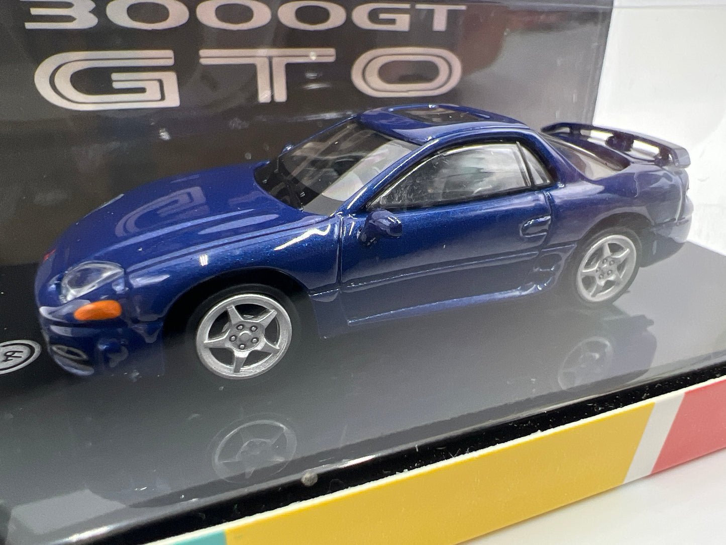 Para64 1:64 Scale Diecast Mitsubishi Motors Mitsubishi 3000GT GTO Mariana Blue