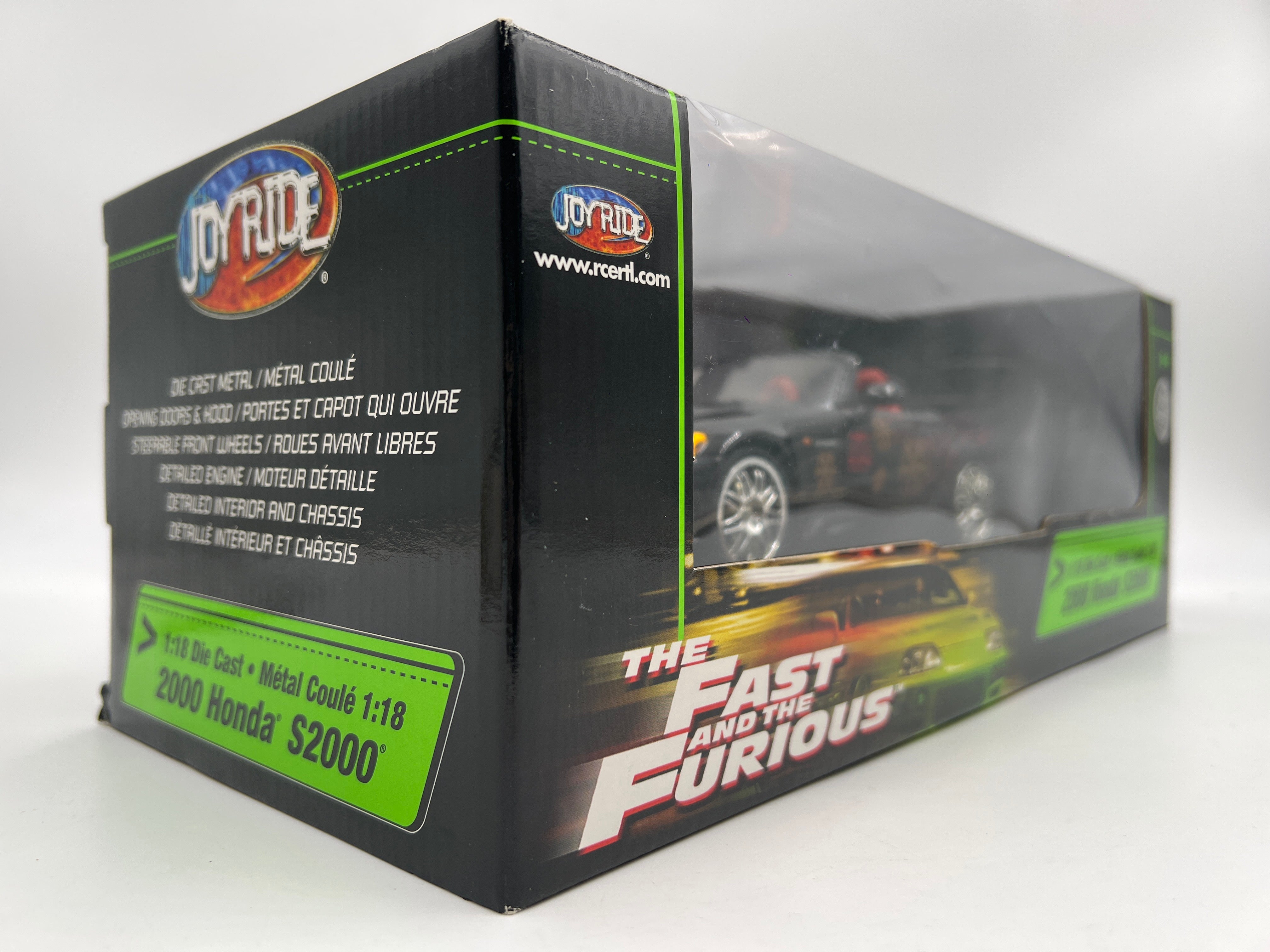 Joyride 1/18 Fast & Furious 2000 Honda S2000 Black VHTF
