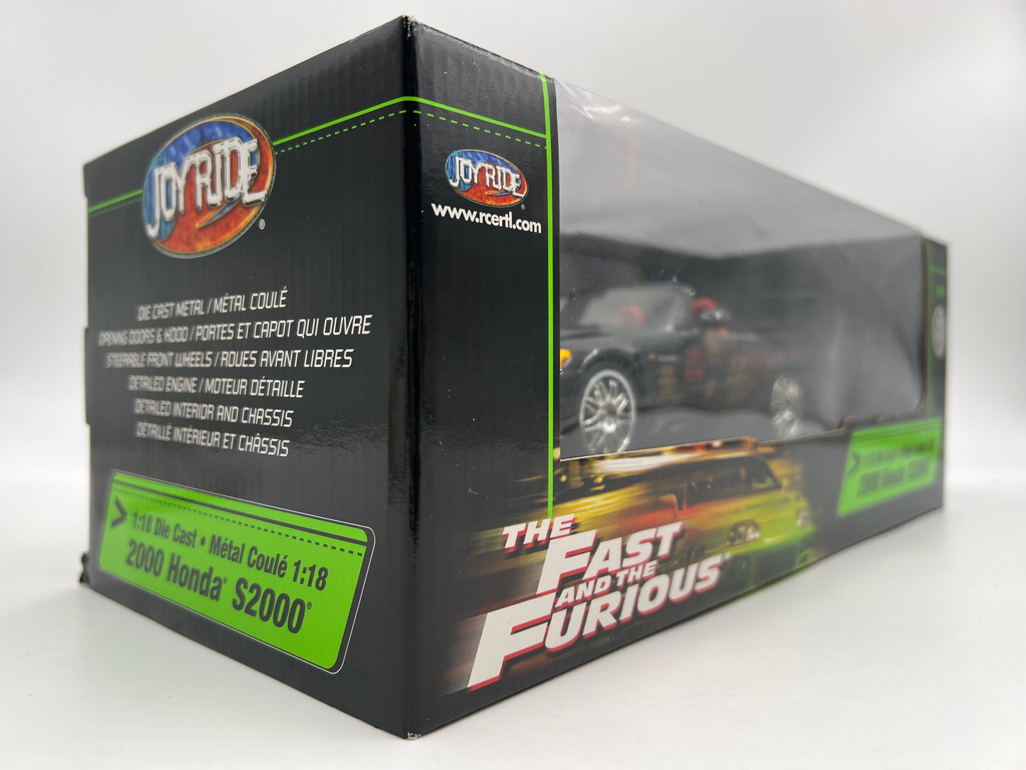 Joyride 1/18 Fast & Furious 2000 Honda S2000 Black VHTF