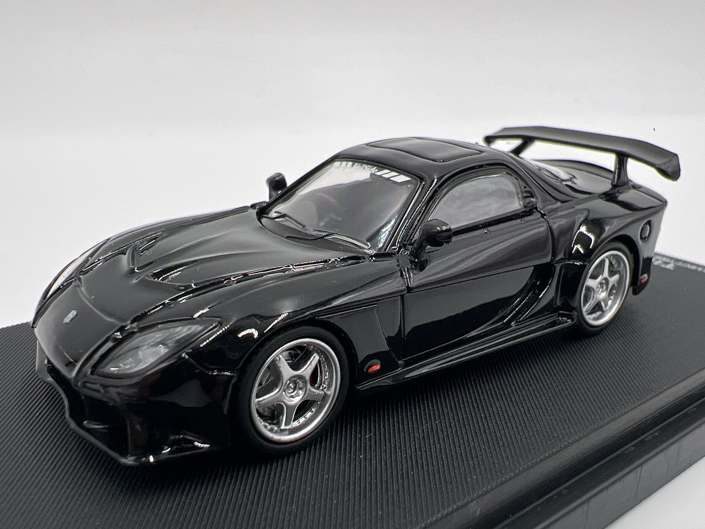 Time Micro 1/64 VeilSide Mazda RX-7 Black