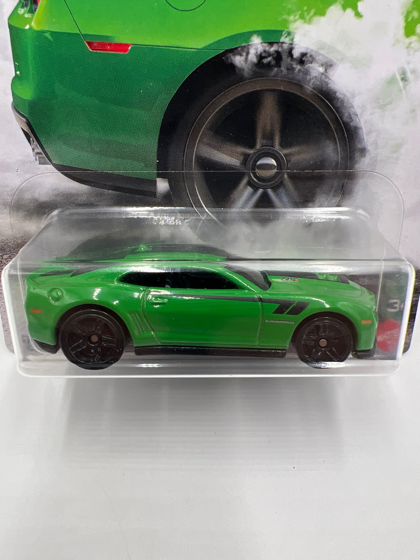 Hot Wheels Factory 500 HP #4 12 Camaro ZL1 Concept Green 152E