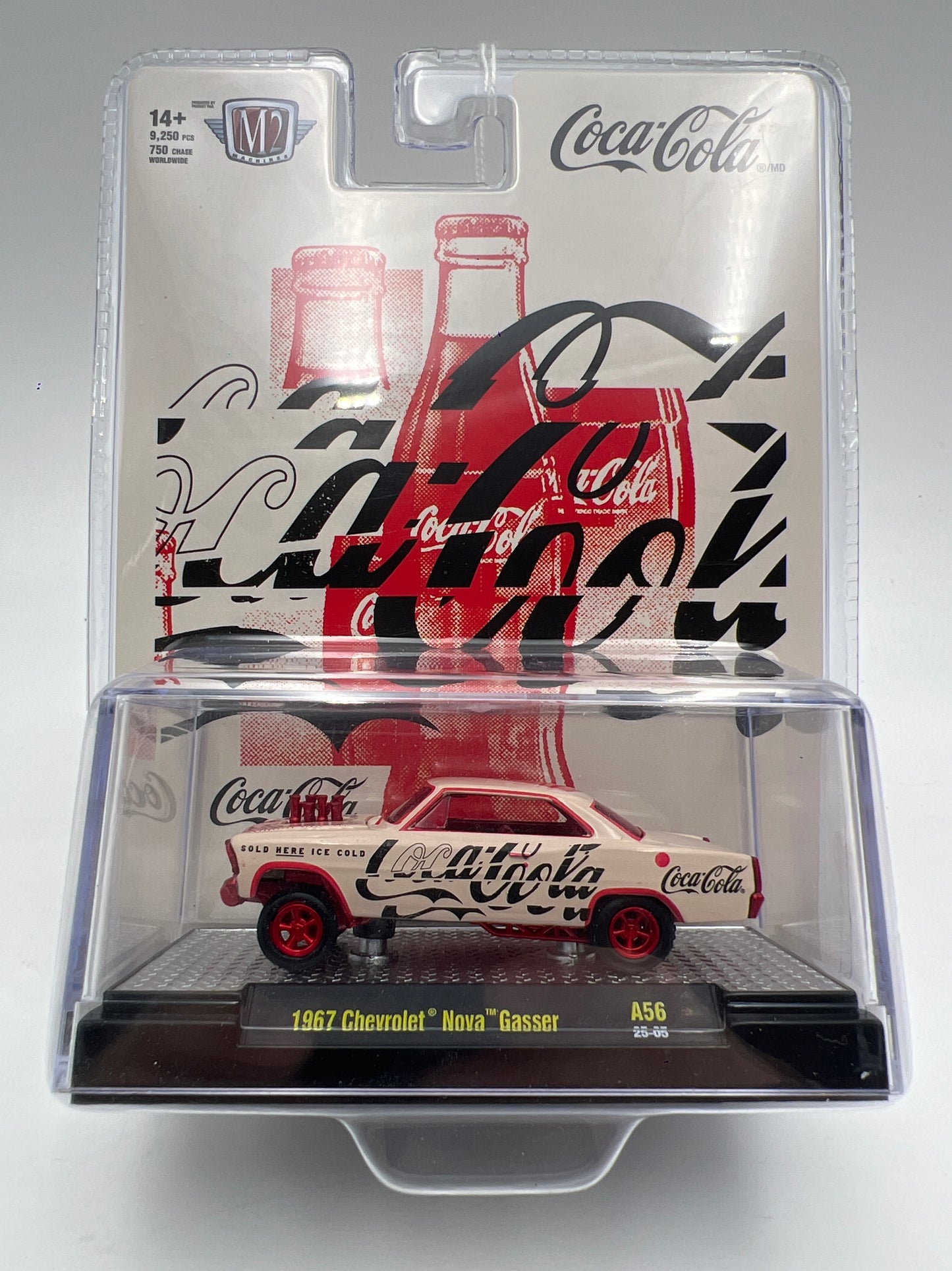 M2 Machines A56 CHASE Coca Cola 1967 Chevrolet Nova Gasser