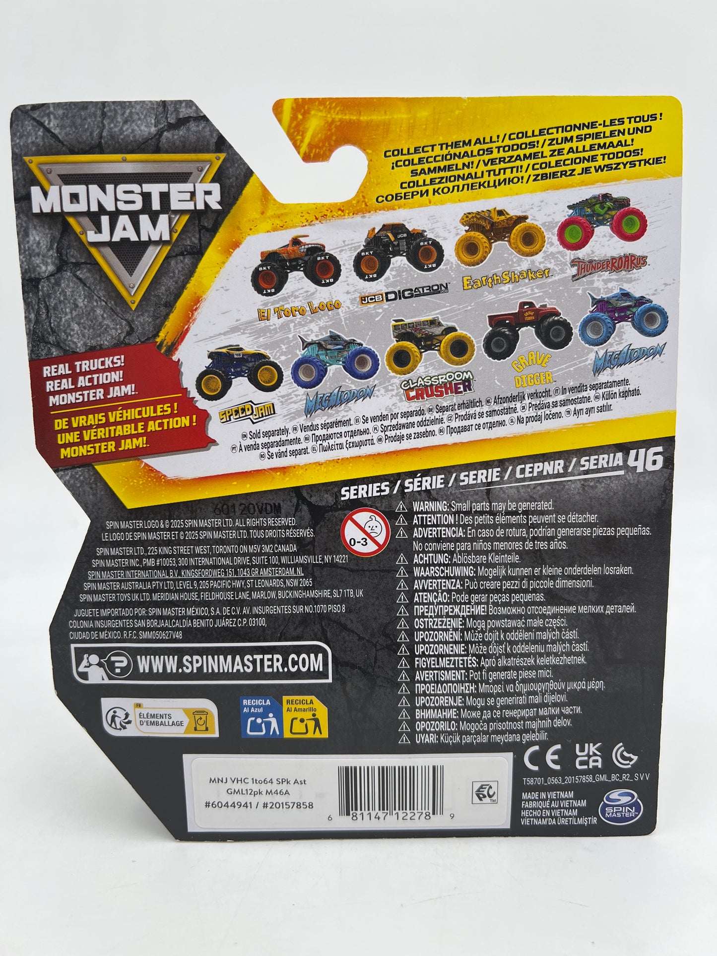Monster Jam Series 46 Legacy Trucks Dragon 125E